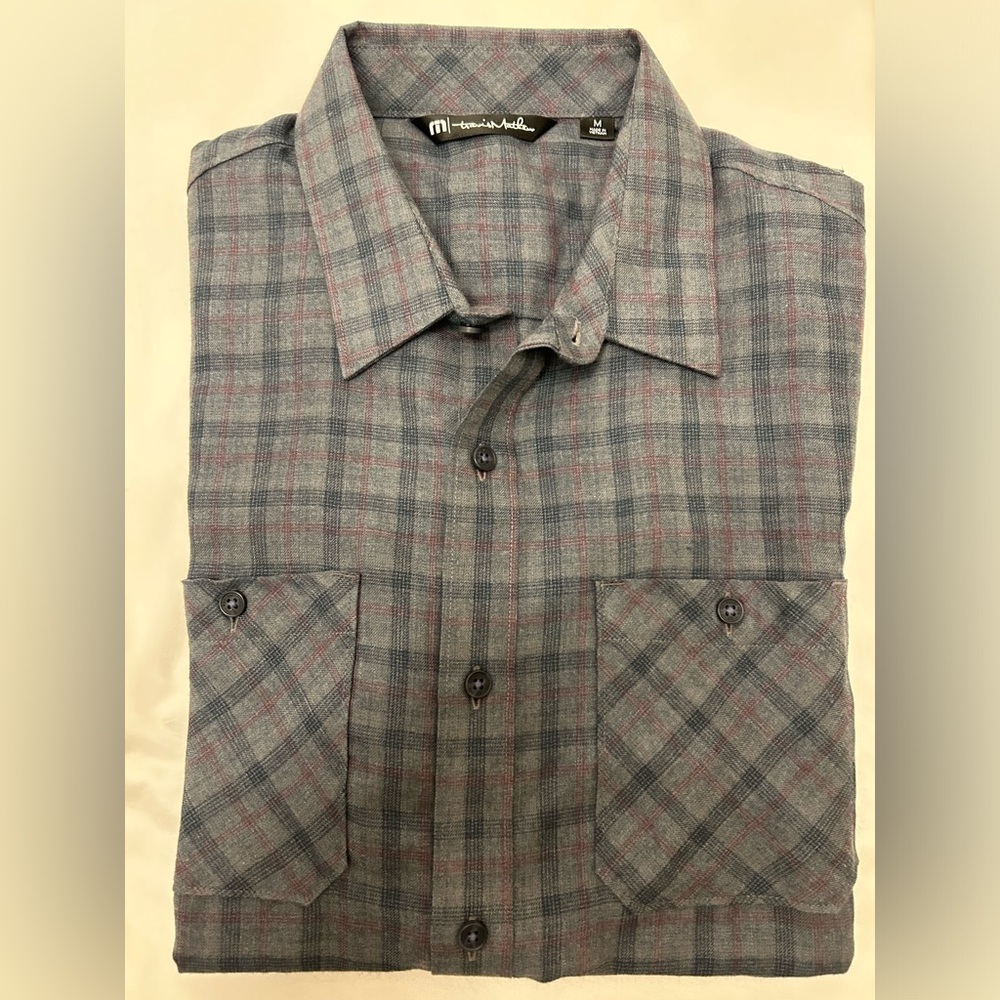 Travis Mathew Long Sleeve Button Down Shirt